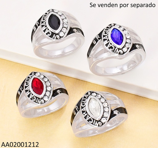 [AA02001212] ANILLO PLAT.GRADUACION 🎓 NICARAGUA BR SURT RA695
