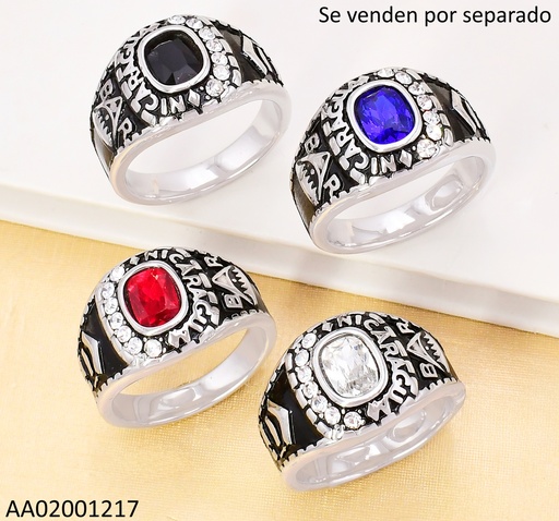 [AA02001217] ANILLO PLAT.GRADUACION NICARAGUA BR ▲ SURT RA671