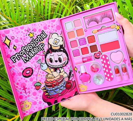 [CU01002828] SET INFANTIL MAQUILLAJE LIBRO LABUBU C1515-PB2026
