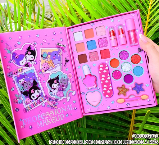 [CU01002831] SET INFANTIL MAQUILLAJE KUROMI FYTH C1512-PB2026