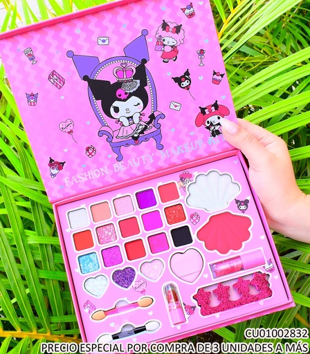 [CU01002832] SET INFANTIL MAQUILLAJE KUROMI Y AMIGOS C1521-PB2026