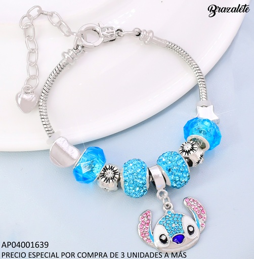 [AP04001639] PULSERA C/CHARMS STICH BE801-388