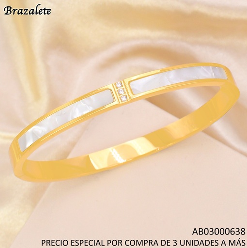 [AB03000638] BRAZALETE LINEA NACAR/ZIRC/LINEA NACAR BA2348-208