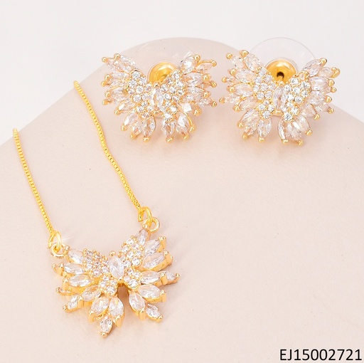 [EJ15002721] SET MARIPOSA ZIRCONIAS.DIJE FIJO SE1246-6
