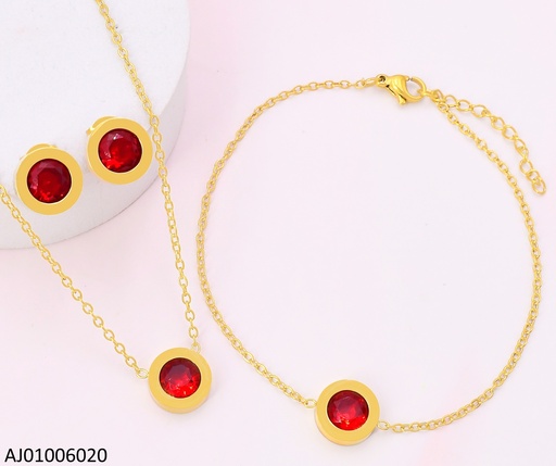 [AJ01006020] SET DORADO RD ROJO 0141-436