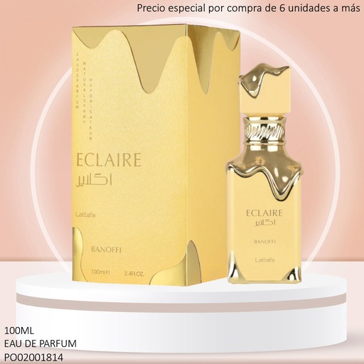 [PO02001814] PERFUME ECLAIRE BANOFFI LATTAFA EDP 100ML