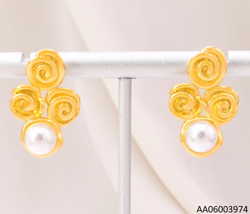 [AA06003974] ARETES 3 CROQUIS CORAZON C/PERLITA KE119264
