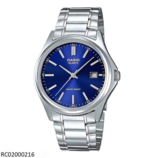 [RC02000216] RELOJ CASIO ANALOGO CAB MTP-1215A-2ADF METAL PLAT.