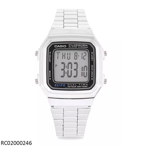 [RC02000246] RELOJ CASIO DIGITAL CAB A178WA-1ADF METAL PLAT.