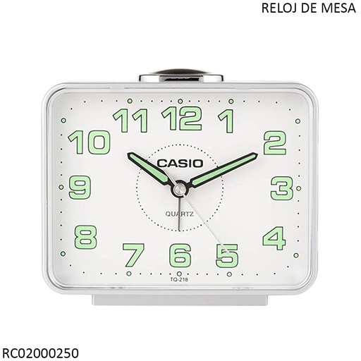 [RC02000250] RELOJ CASIO DE MESA TQ-218-8DF
