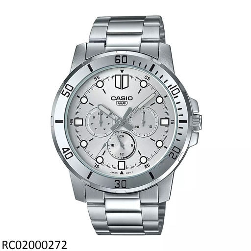 [MTP-M305D-7AVDF] RELOJ CASIO ANALOGO CAB MTP-M305D-7AVDF METAL PLAT