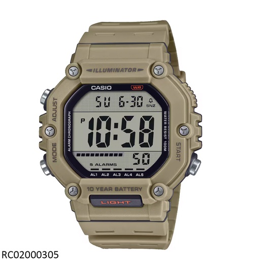 [RC02000305] RELOJ CASIO DIGITAL CAB AE-1600H-5AV SILICON VERDE