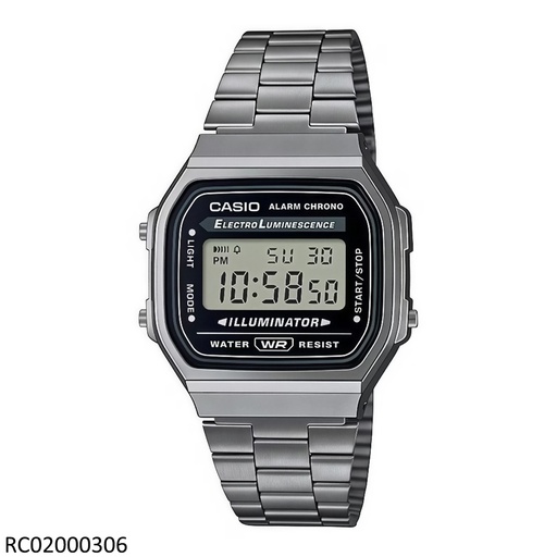 [RC02000306] RELOJ CASIO DIGITAL CAB A168WGG-1ADF METAL PLAT.