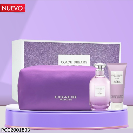 [PO02001833] ESTUCHE PERFUME COACH NEW YORK MOONLIHT  90/100ML EDP