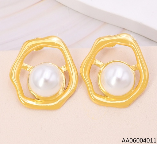 [AA06004011] ARETES CIRCULO C/PERLA EA1283-45