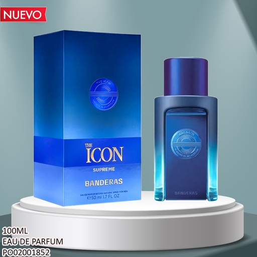 [PO02001852] PERFUME THE ICON SUPREME HOMME BANDERAS 100ML EDP