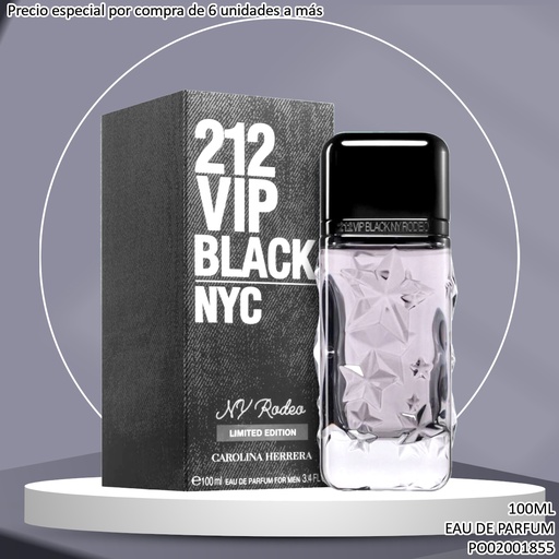[PO02001855] PERFUME 212 VIP NY RODEO CAROLINA HERRERA 100ML EDP