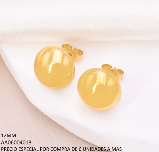 [AA06004013] ARETES MEDIA PELOTA 12MM