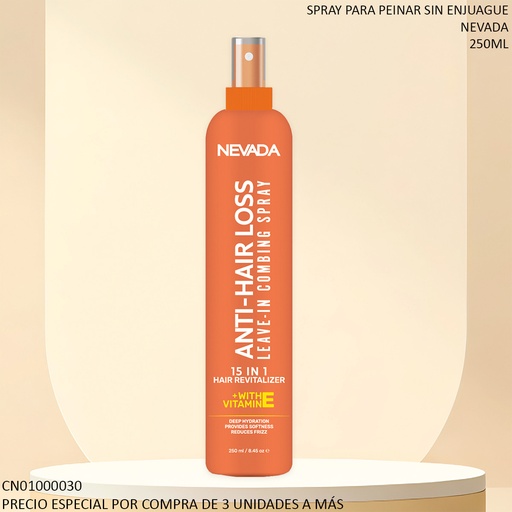 [CN01000030] SPRAY CAPILAR NEVADA 250ML VITAMIN E 939