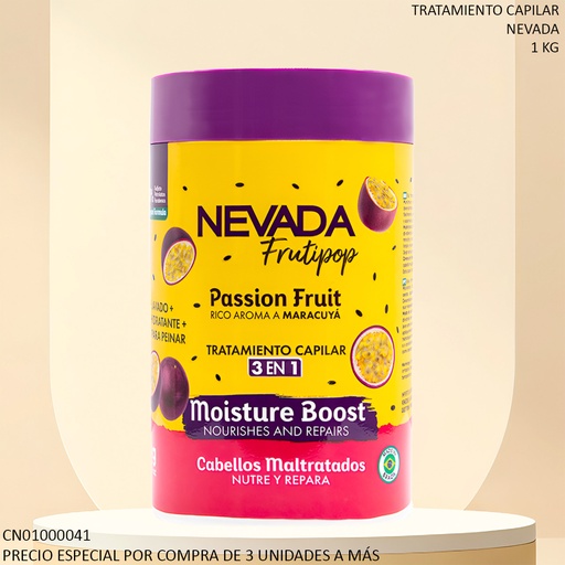 [CN01000041] TRATAMIENTO NEVADA 3 EN 1 FRUTIPOP MARACUYA NV92068
