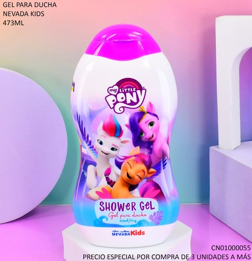 [CN01000055] GEL DE BAÑO HASBRO 473ML MY LITTLE PONY