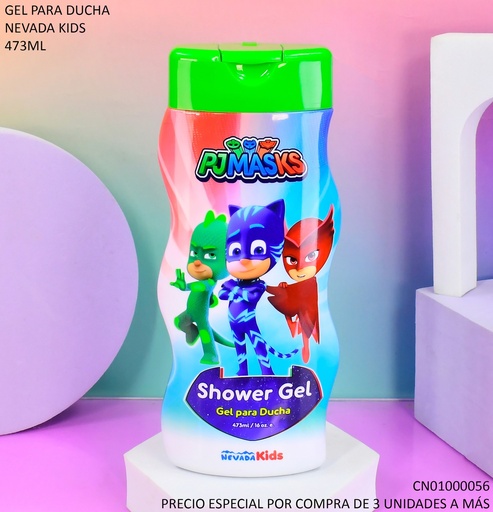 [CN01000056] GEL DE BAÑO HASBRO 473ML PJMASKS
