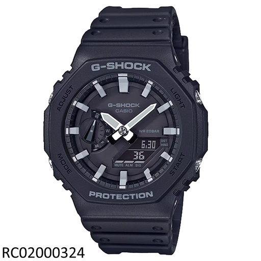 [GA-2100-1ADR] RELOJ CASIO G-SHOCK ANA/DIG CAB GA-2100-1ADR RESINA NEGRO