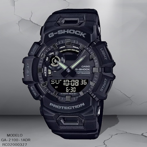 [GBA-900-1ADR] RELOJ CASIO G-SHOCK ANA/DIG CAB GBA-900-1ADR SILICON NEGRO