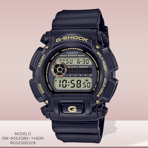 [RC02000328] RELOJ CASIO G-SHOCK DIGITAL CAB DW-9052GBX-1A9DR SILICON NEGRO SILICON