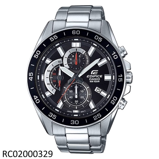 [RC02000329] RELOJ CASIO EDIFICE ANALOGO CAB EFV-550D-1AVUDF METAL PLAT