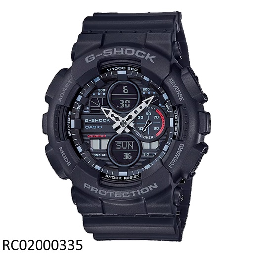 [RC02000335] RELOJ CASIO G-SHOCK ANA/DIG CAB GA-140-1A1DR SILICON NEGRO
