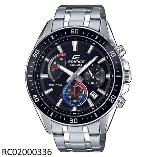 [RC02000336] RELOJ CASIO EDIFICE ANALOGO CAB EFR-552D-1A3VUDF METAL PLAT.