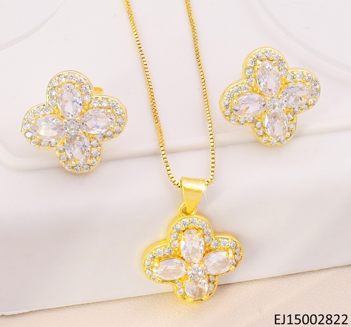 [EJ15002822] SET VAN CLEEF PETALOS ZIRC.,BORDE ZIRC.PQ SE1099-9