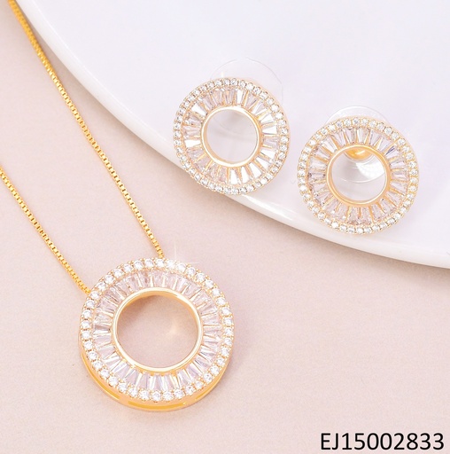 [EJ15002833] SET CIRCULO ANCHO ZIRC.RECTANGULARES SE1212-6