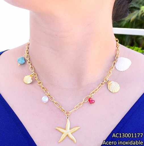 [AC13001177] CADENA DIJES VARIOS⭐ ENCANTO MARINO CA436-45