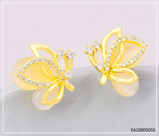 [EA20005055] ARETES DOR MARIPOSA VISTA LATERAL EE4054