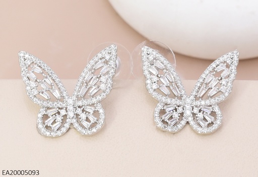[EA20005093] ARETES PLAT MARIPOSA ZIRC. EE4385-6
