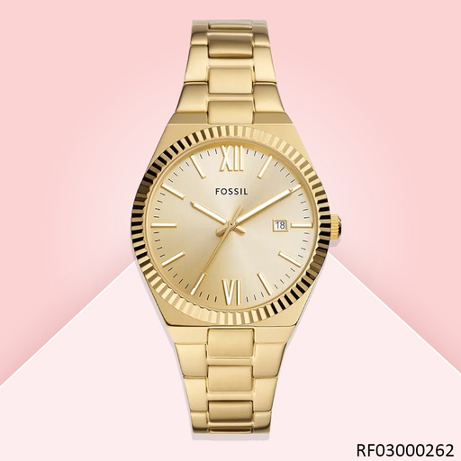 [RF03000262] RELOJ FOSSIL ANALOGO SCARLETTE ES5299 METAL DOR