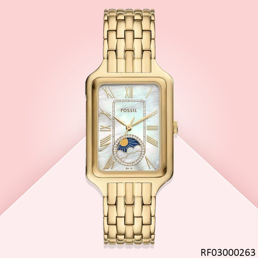 [RF03000263] RELOJ FOSSIL ANALOGO RAQUEL ES5398 METAL DOR