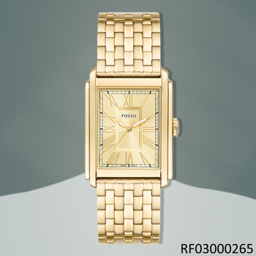 [RF03000265] RELOJ FOSSIL ANALOGO CARRAWAY FS6009 METAL DOR
