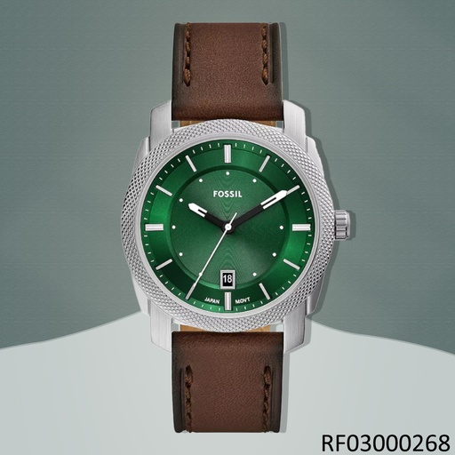 [RF03000268] RELOJ FOSSIL ANALOGO MACHINE FS6085 CUERO