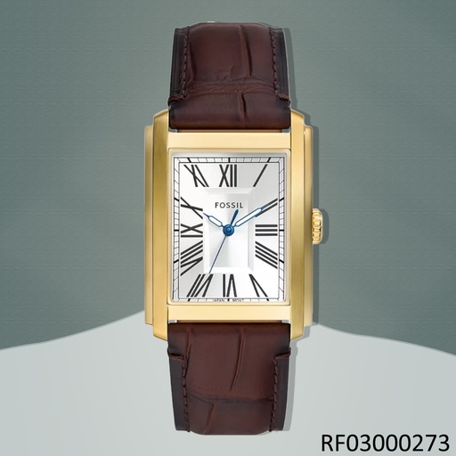 [RF03000273] RELOJ FOSSIL ANALOGO CARRAWAY FS6011 CUERO