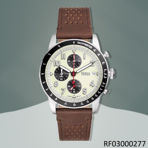 [RF03000277] RELOJ FOSSIL ANALOGO SPORT TOURER FS6042 CUERO