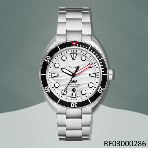 [RF03000286] RELOJ FOSSIL ANALOGO BREAKER FS6063 METAL PLAT.
