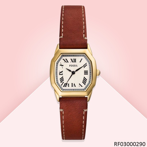 [RF03000290] RELOJ FOSSIL ANALOGO HARLOW ES5364 CUERO CAFE