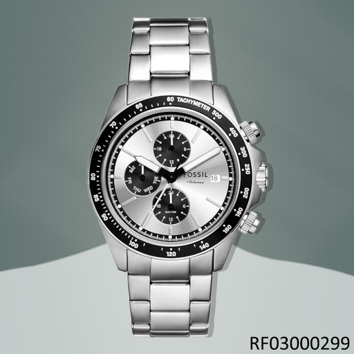 [RF03000299] RELOJ FOSSIL ANALOGO AUTOCROSS FS6124 METAL PLAT