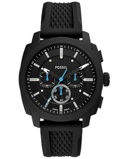 [RF03000310] RELOJ FOSSIL ANALOGO MACHINE FS6099 SILICON NEGRO