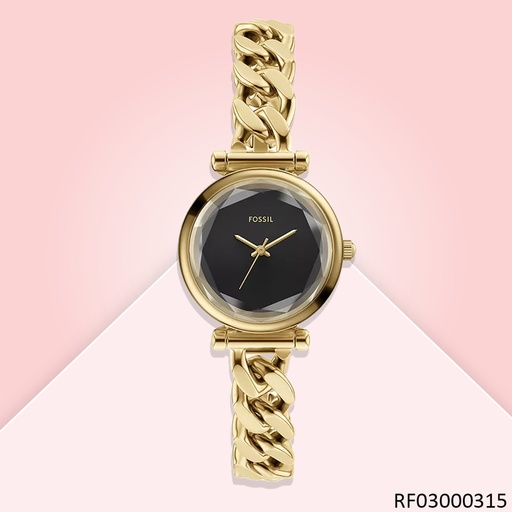 [RF03000315] RELOJ FOSSIL ANALOGO CARLIE ES5440 FAJA MART.DOR