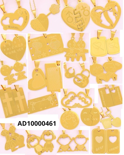 [AD11000461] DIJES DUO DORADOS DISEÑOS SURTIDOS (DR)