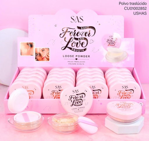 [CU01002852] POLVO SUELTO SOFT FOREVER CORAZON (SAS) SAF082C